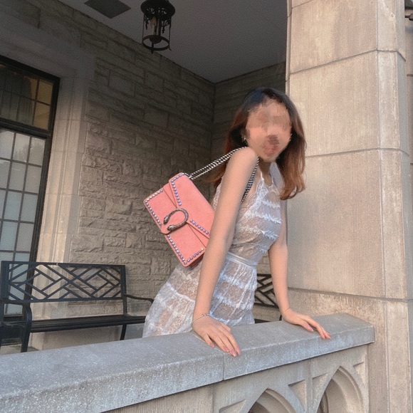 Sold* Gucci Dionysus Swarovski Suede Bag (medium) - Picture 2 of 4